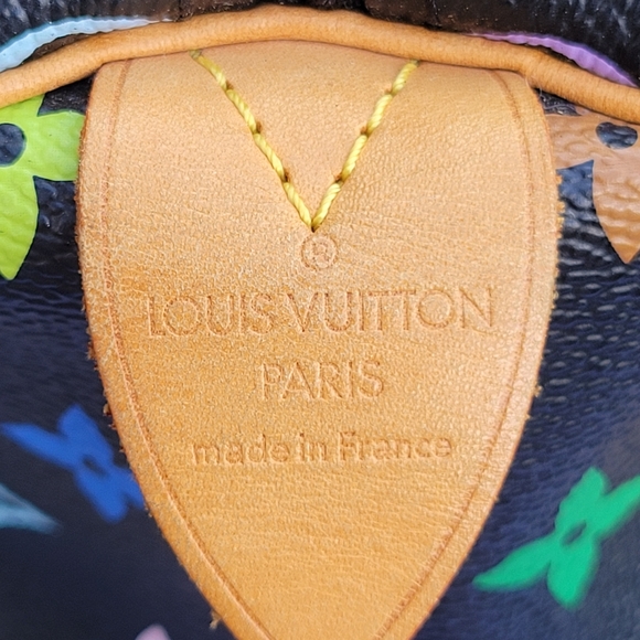 Louis Vuitton Noir Multicolor Speedy 30 - Picture 6 of 17